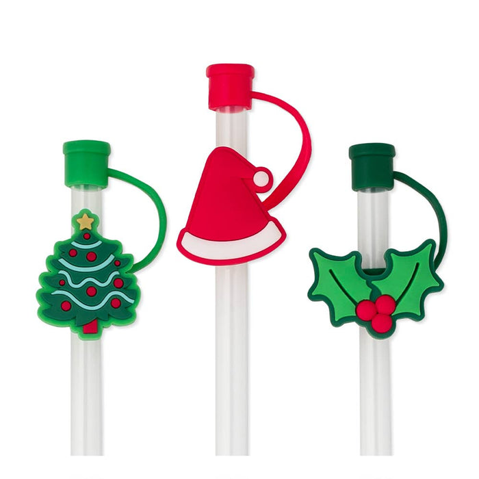 Christmas Tree Straw Topper Set--Lemons and Limes Boutique