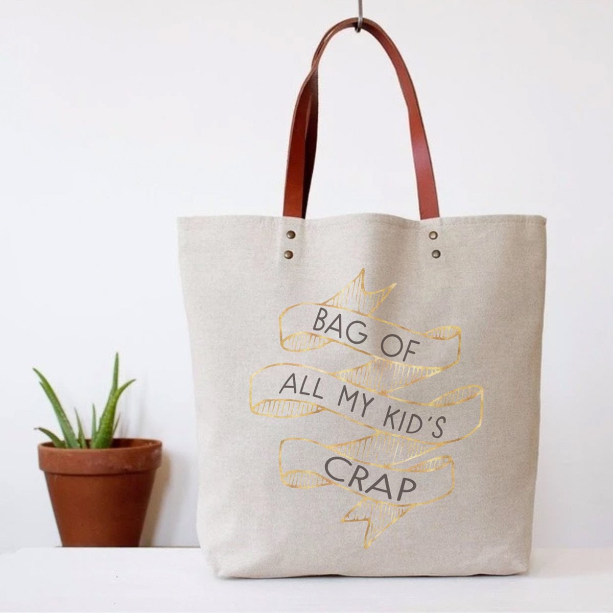 Kid's Crap Tote Bag--Lemons and Limes Boutique