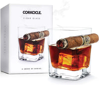 Cigar Glass Corkcicle-Drinkware-Lemons and Limes Boutique