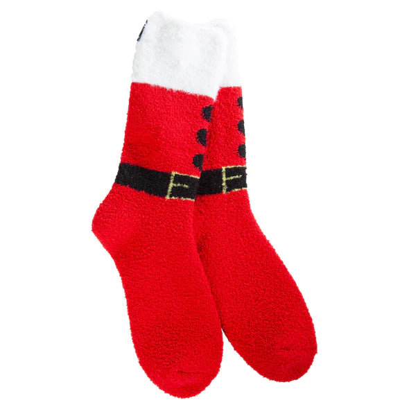 Holiday Cozy Crew Socks-Asstd.-Lemons and Limes Boutique