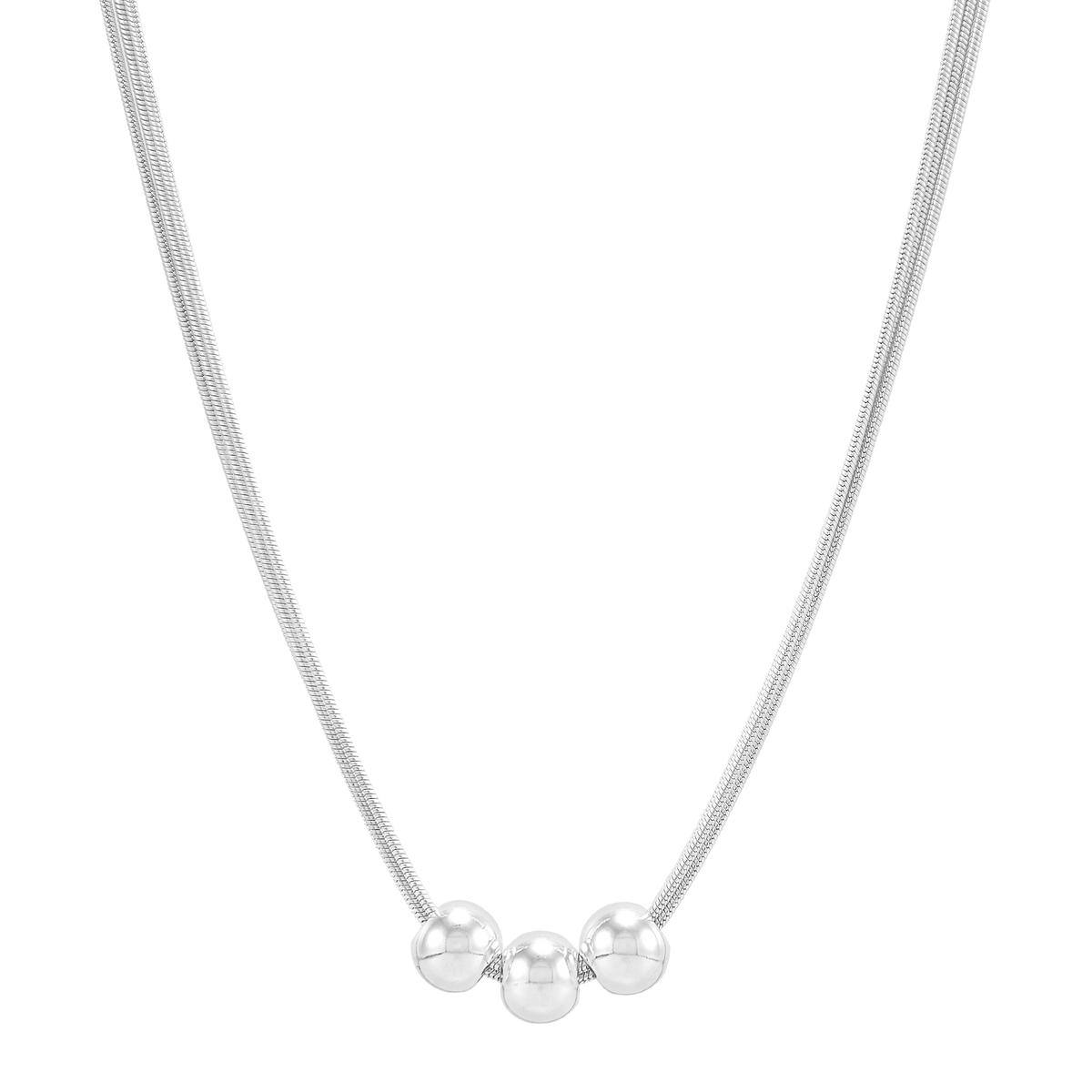 'Thoreau Trio' Sterling Silver 20" Necklace Silpada-Lemons and Limes Boutique