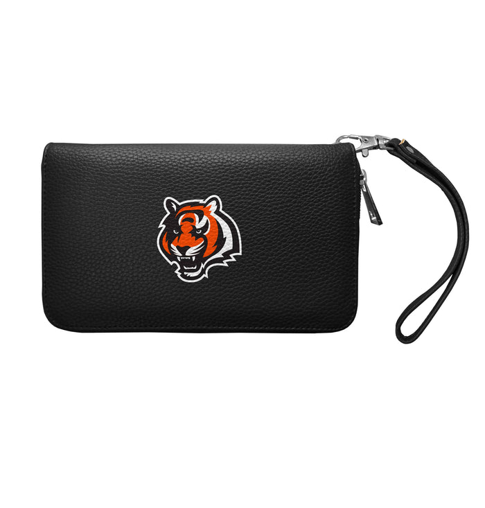 NFL Cincinnati Bengals Pebble Organizer Zip Wallet--Lemons and Limes Boutique