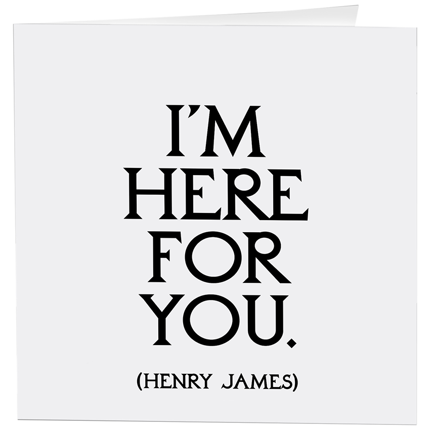 I'm Here for You Card--Lemons and Limes Boutique