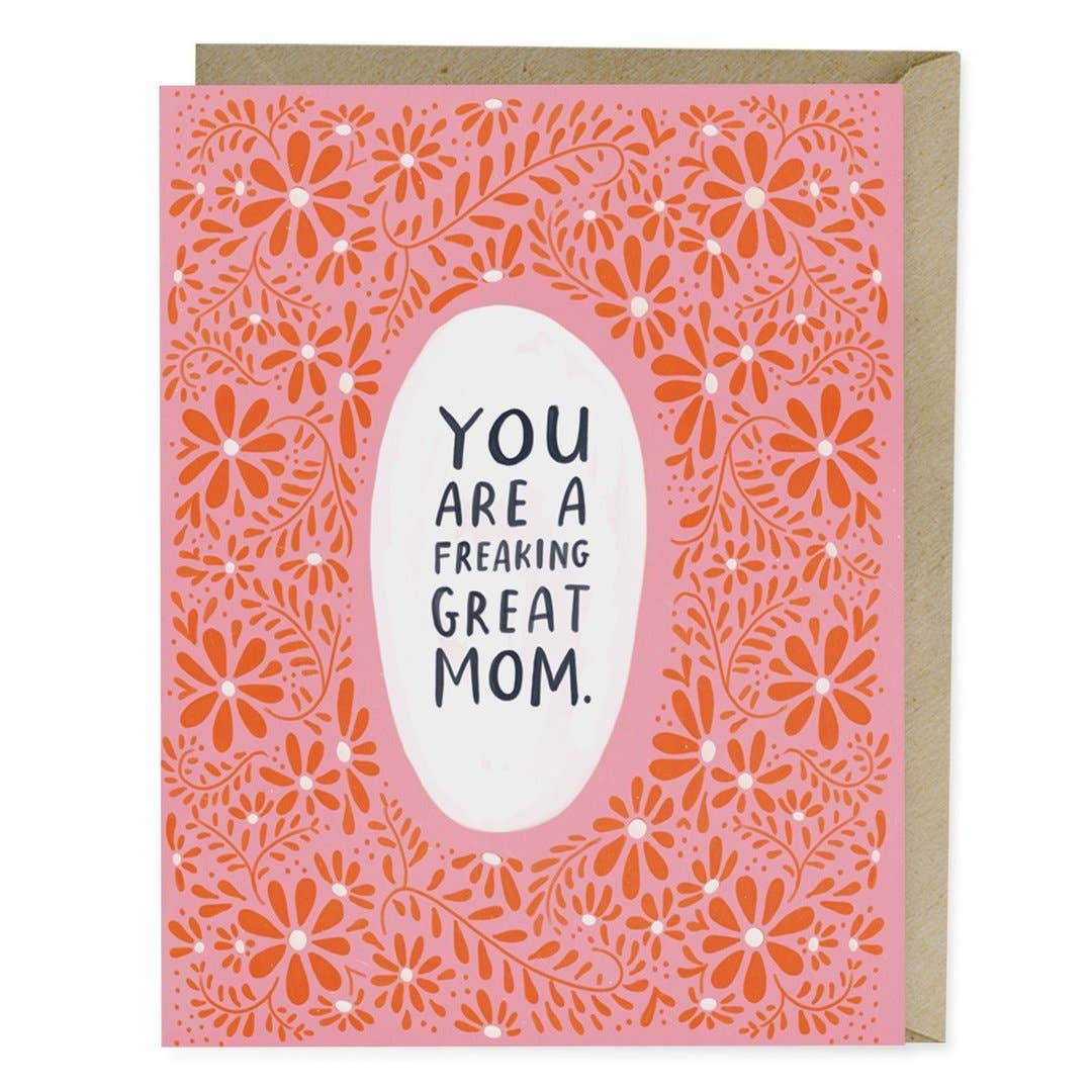 Freaking Great Mom Mother's Card-Lemons and Limes Boutique
