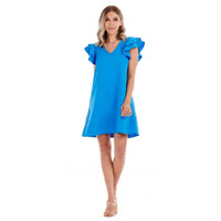 Blue Brighton Dress-Lemons and Limes Boutique