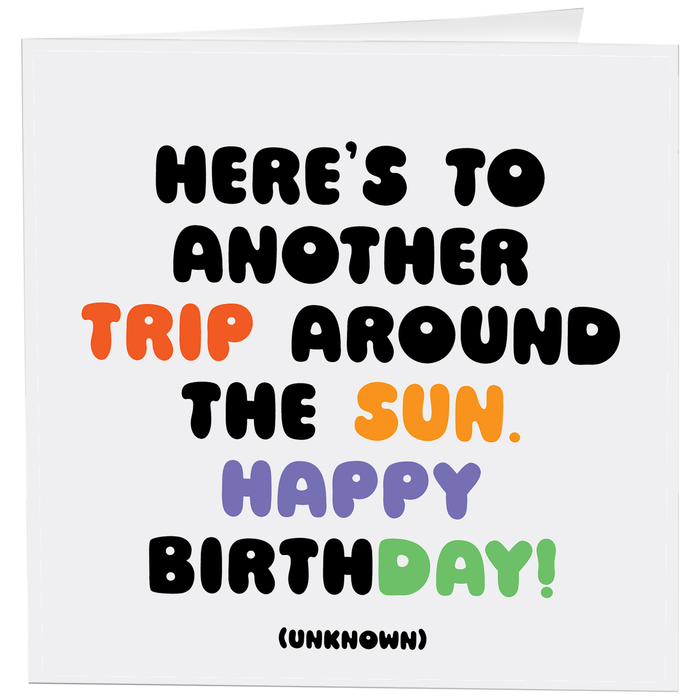 Another Trip Birthday Card--Lemons and Limes Boutique