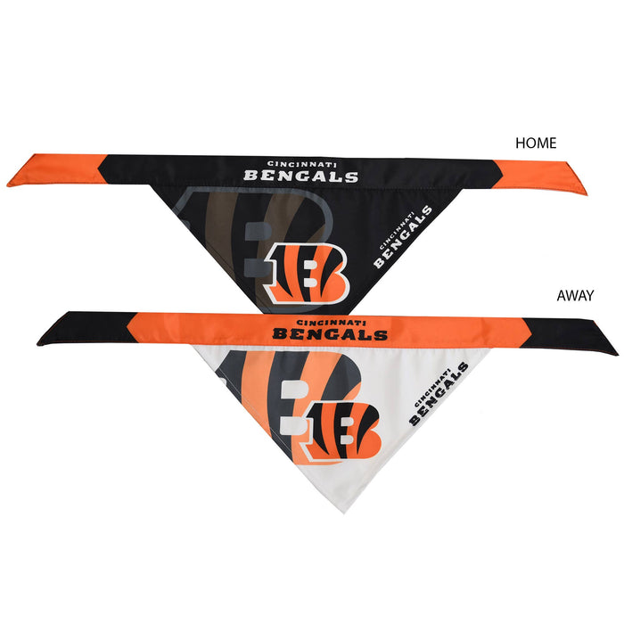 NFL Cincinnati Bengals Reversible Pet Bandana-Lemons and Limes Boutique