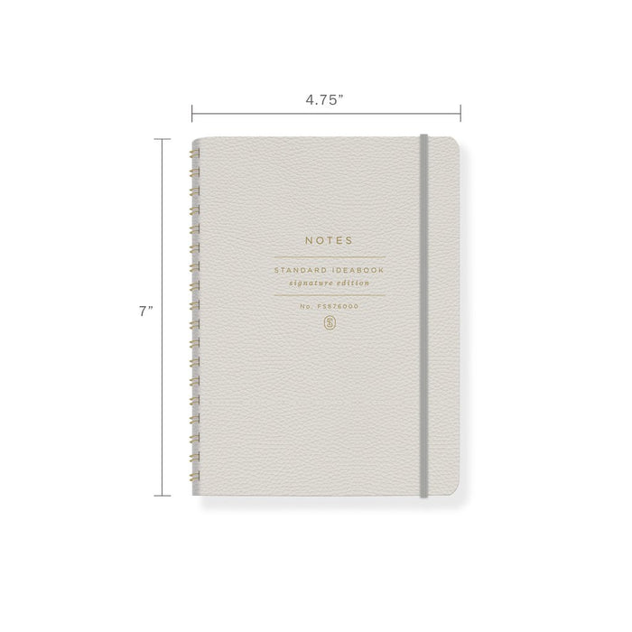 Idea Book in Taupe-Notebooks-Lemons and Limes Boutique