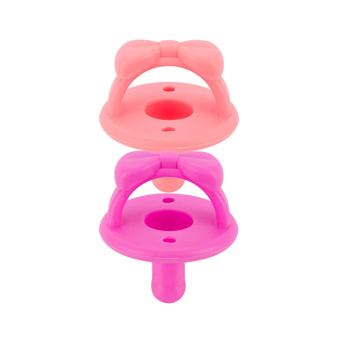 Sweetie Soother™ Pacifier Set (2-pack) in Guava and Dragonfruit--Lemons and Limes Boutique