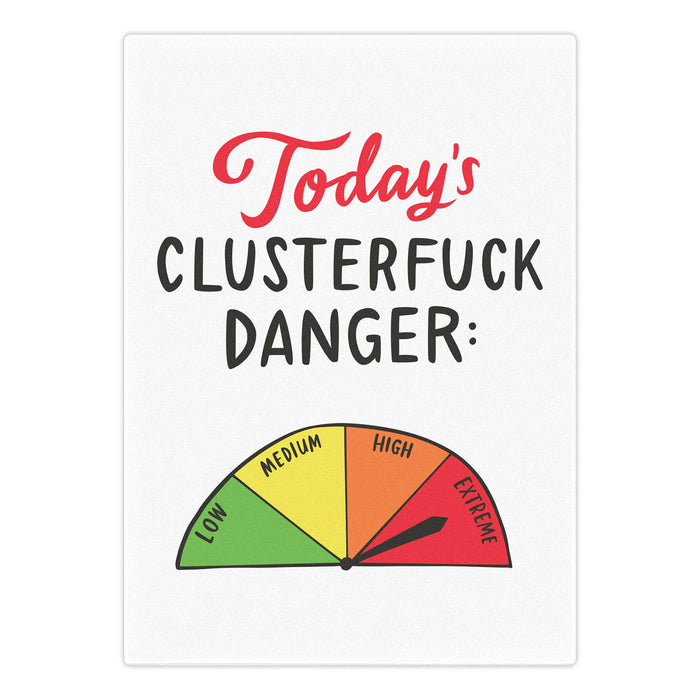 Today's Danger (Clusterfuck) Magnet-Lemons and Limes Boutique
