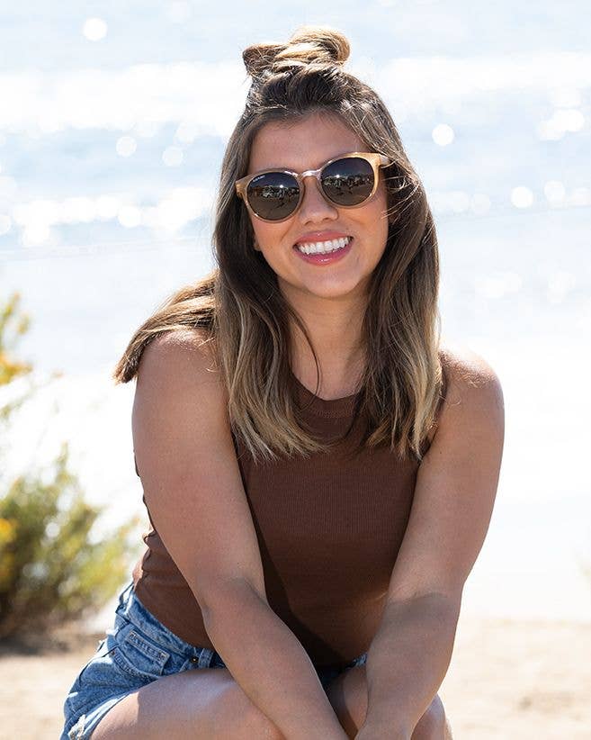 Reagan- Mocha / Zebra Wood (2 Pieces)-Lemons and Limes Boutique