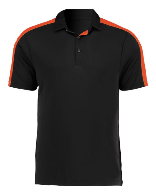 Loveland Orange and Black Polo Golf Shirt--Lemons and Limes Boutique