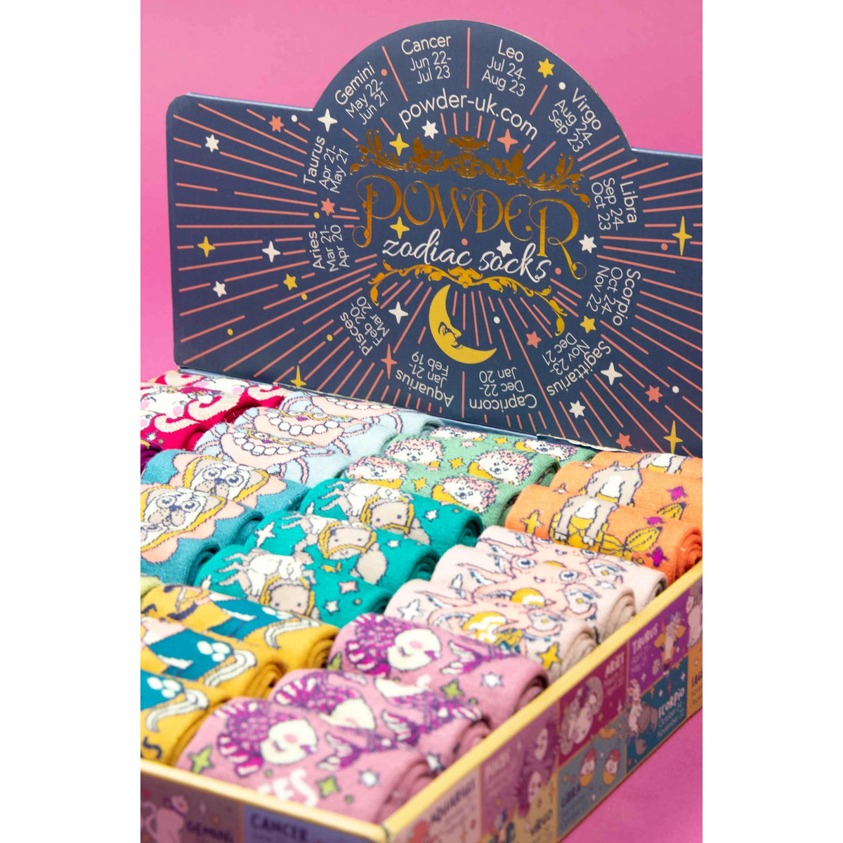 Zodiac Socks-ASSORTED-Lemons and Limes Boutique