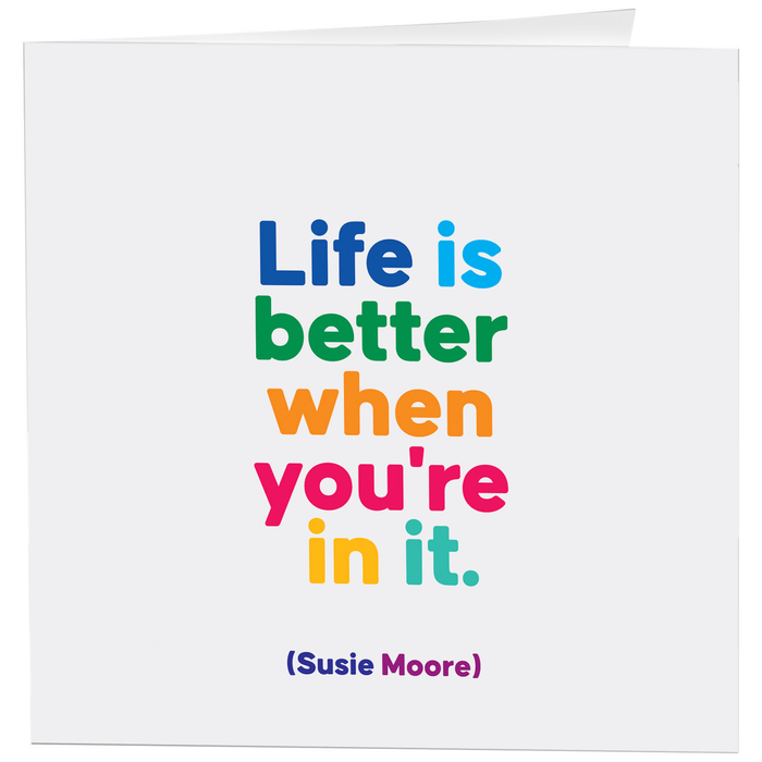 Life Is Better When You're In It Card-Lemons and Limes Boutique
