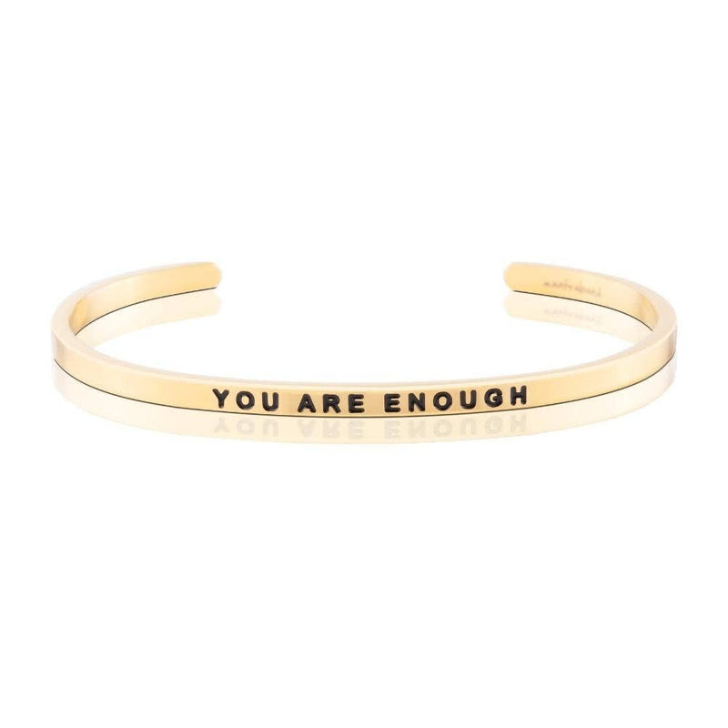 You Are Enough in Yellow Gold--Lemons and Limes Boutique