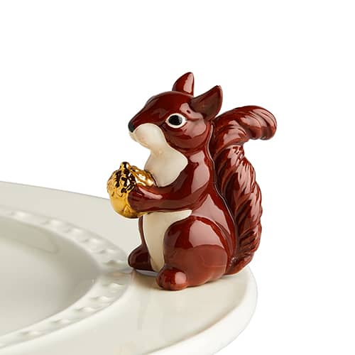 Mr. Squirrel Nora Fleming Mini by Nora Fleming-Lemons and Limes Boutique