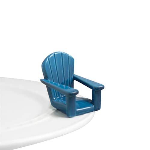 Chilling' Chair Blue Mini by Nora Fleming-Mini-Lemons and Limes Boutique