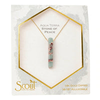 Scout Stone Point Necklace-Aqua Terra-Lemons and Limes Boutique