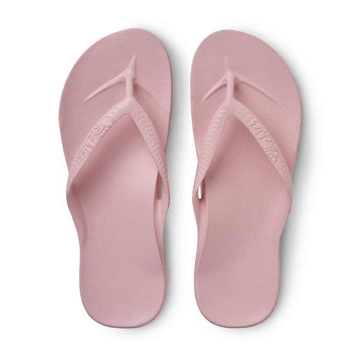 Archie's Support Flip Flops White – Orleans Shoe Co.