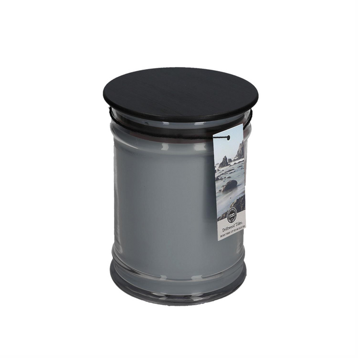 18oz Large Jar Candle Driftwood Tides-Lemons and Limes Boutique