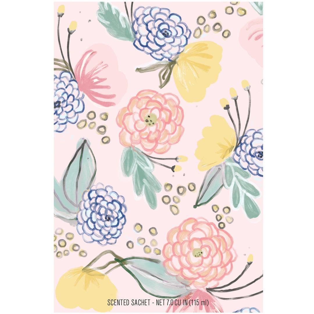 Sweet Grace Collection Pattern Sachet-Blush Floral-Lemons and Limes Boutique