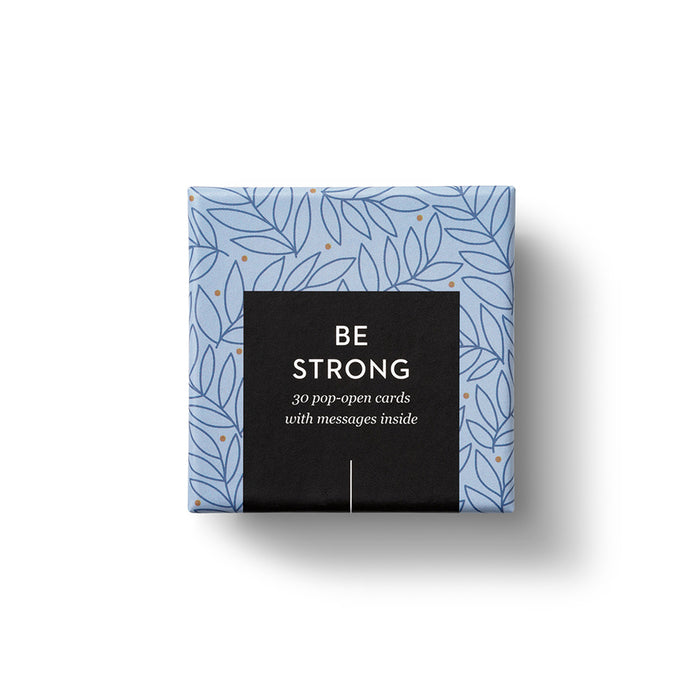 Thoughtfulls Pop Open Cards - Be Strong-Lemons and Limes Boutique