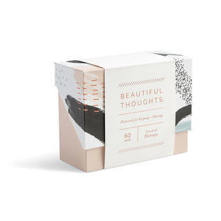 Beautiful Thoughts Post Cards-Lemons and Limes Boutique