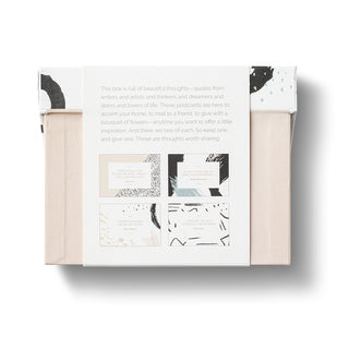 Beautiful Thoughts Post Cards-Lemons and Limes Boutique