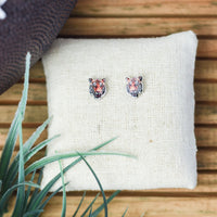 Tiger Stud Earrings--Lemons and Limes Boutique