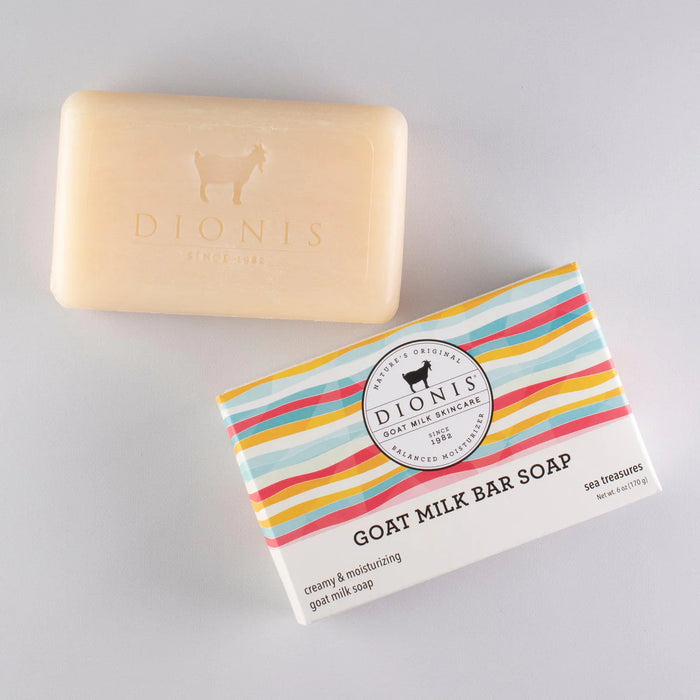 Dionis Goat Milk Bar Soap in Sea Treasures-Lemons and Limes Boutique
