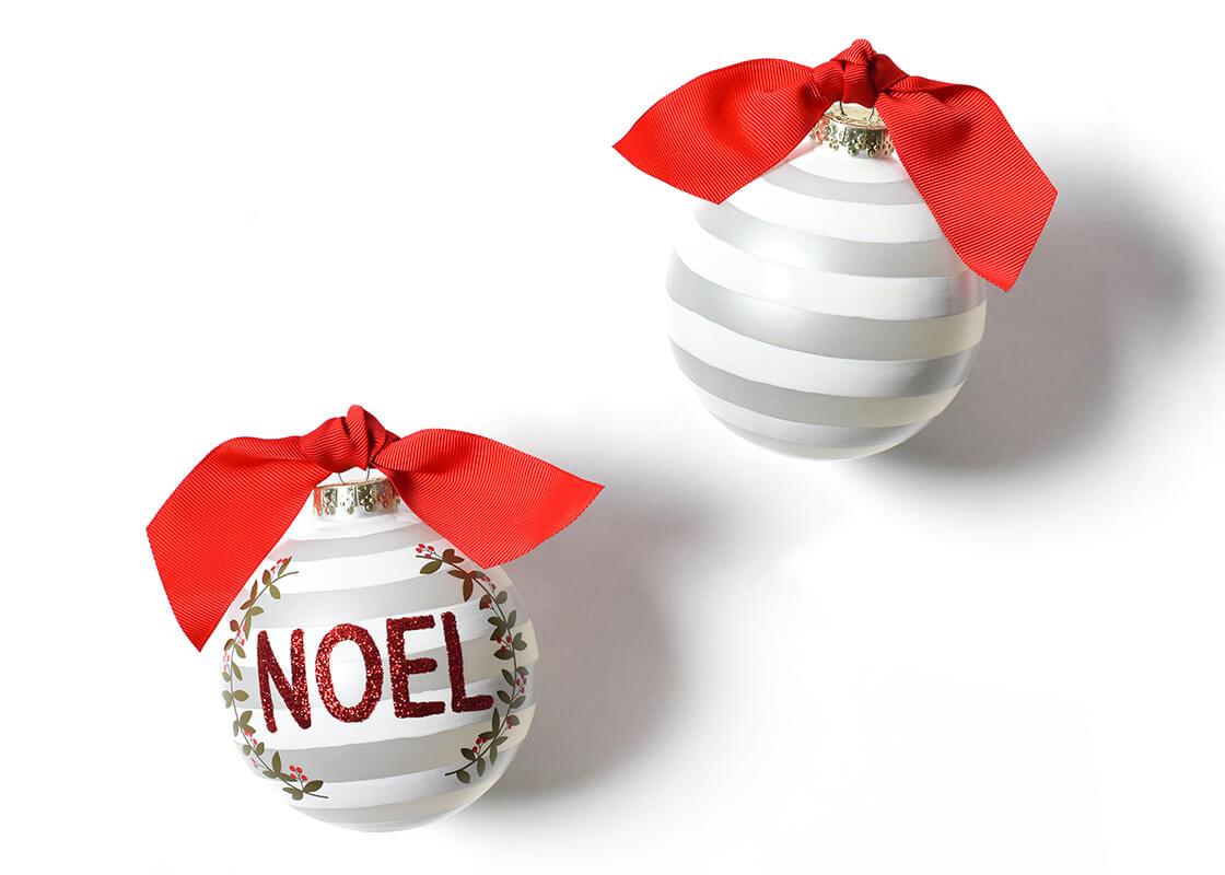 Noel Berry Happy Everything Glass Ornament--Lemons and Limes Boutique