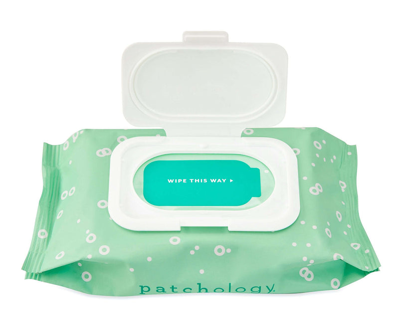 Patchology Clean AF Facial Cleansing Wipes-Lemons and Limes Boutique