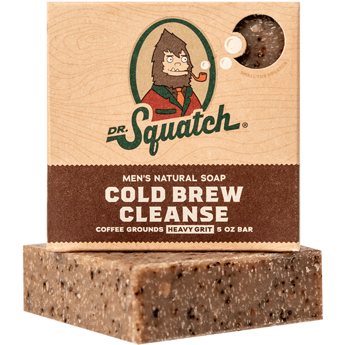 Cold Brew Cleanse Bar Soap by Dr. Squatch--Lemons and Limes Boutique
