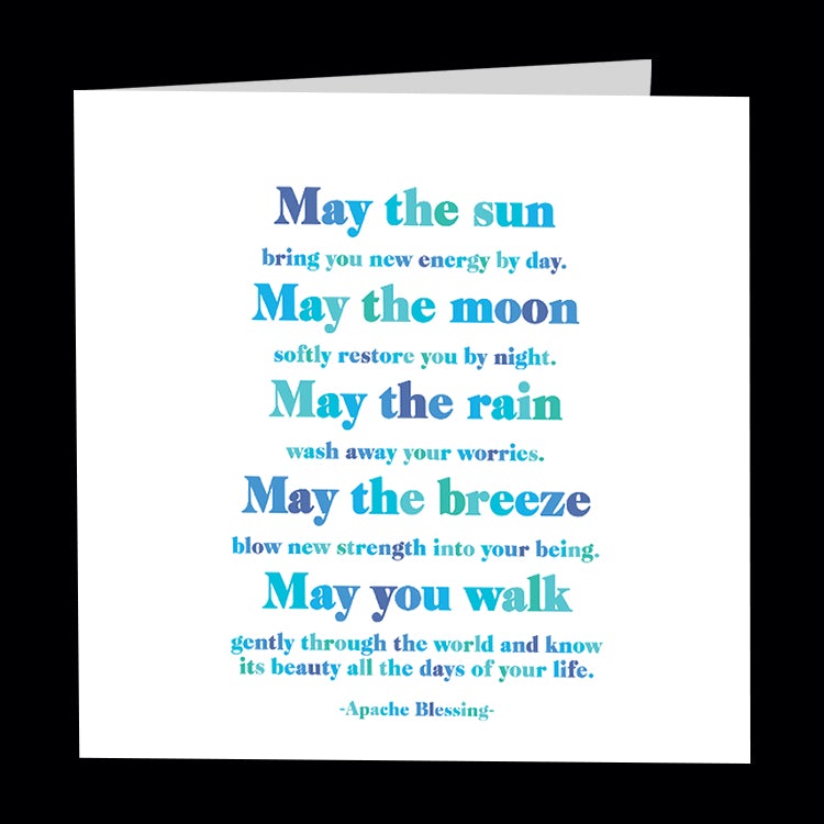 May the Sun Greeting Card-Lemons and Limes Boutique