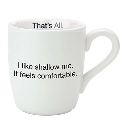 That's All® Mug - Shallow - Breast Cancer--Lemons and Limes Boutique