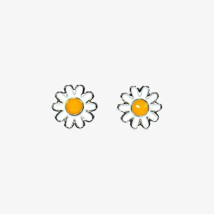 Pura Vida- Daisy Stud Earrings-Earrings-Lemons and Limes Boutique