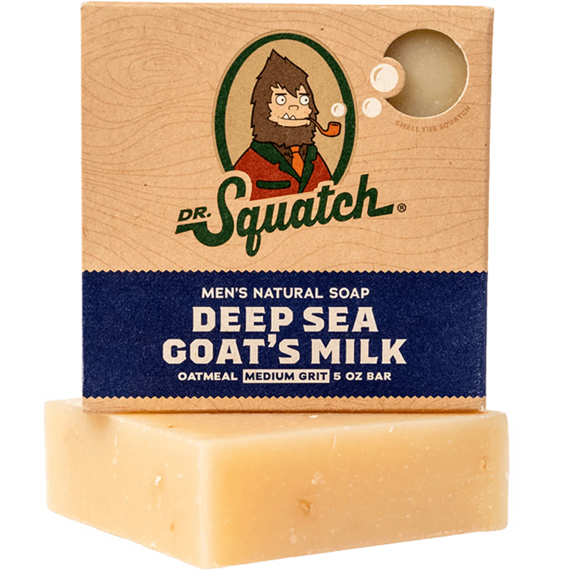 Deep Sea Goat's Milk Bar Soap by Dr. Squatch--Lemons and Limes Boutique
