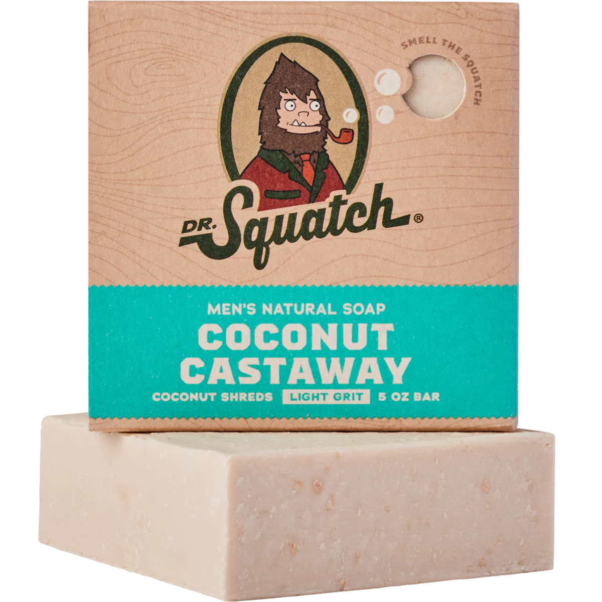 Coconut Castaway Bar Soap by Dr. Squatch--Lemons and Limes Boutique