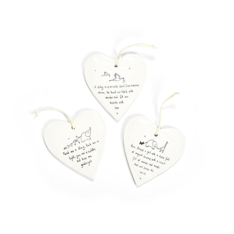Heart-Shaped Hanging Tag--Lemons and Limes Boutique