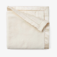 Coral Fleece Baby Security Blanket in Cream Elegant Baby-Blankets-Lemons and Limes Boutique
