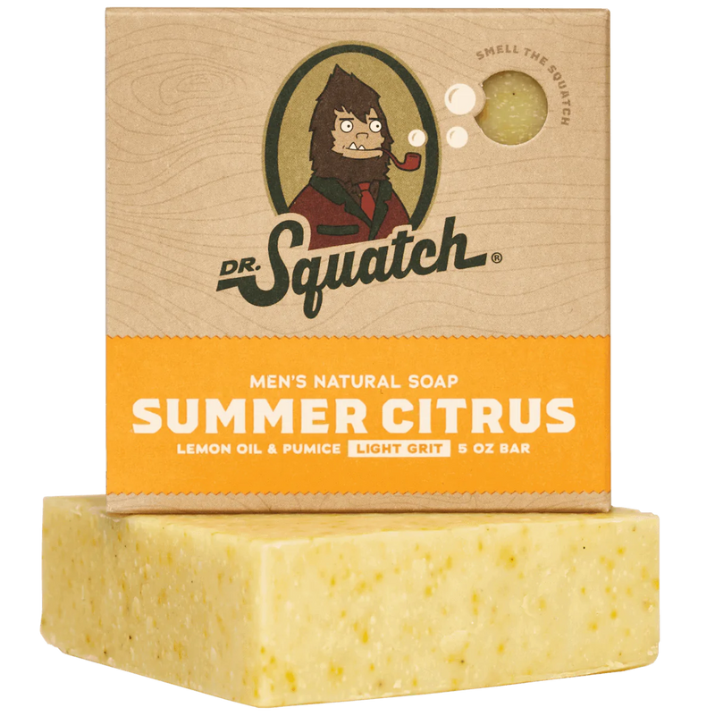 Summer Citrus Soap Bar by Dr. Squatch--Lemons and Limes Boutique