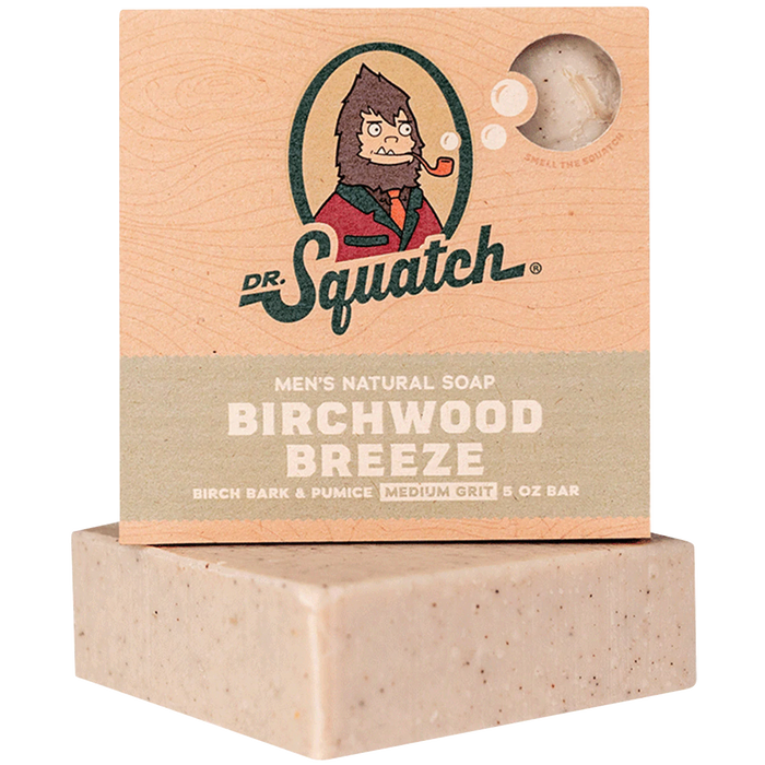 Birchwood Breeze Bar Soap by Dr. Squatch--Lemons and Limes Boutique