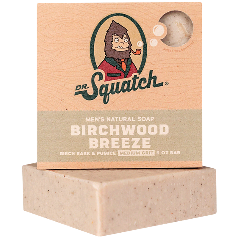 Birchwood Breeze Bar Soap by Dr. Squatch--Lemons and Limes Boutique