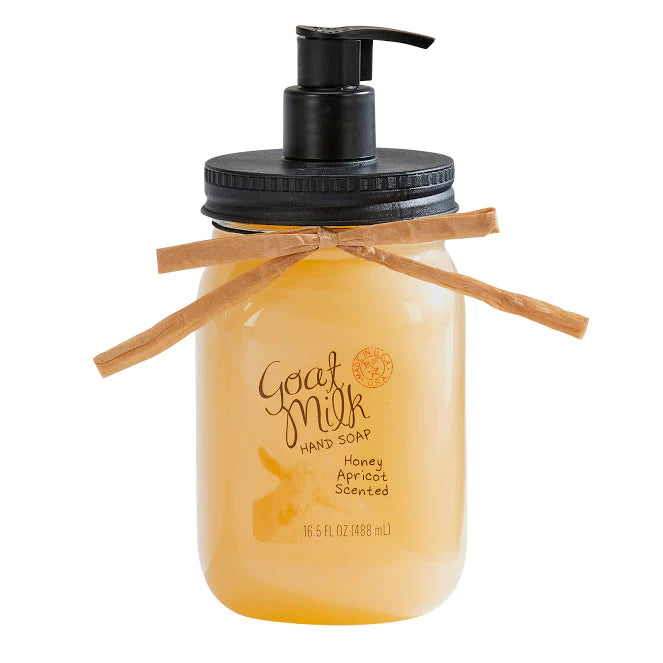 Goat Milk Hand Soap in Honey Apricot--Lemons and Limes Boutique
