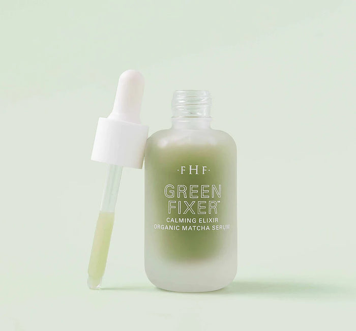 Green Fixer Calming Elixir Organic Matcha Serum 1oz. FarmHouse Fresh-Lemons and Limes Boutique