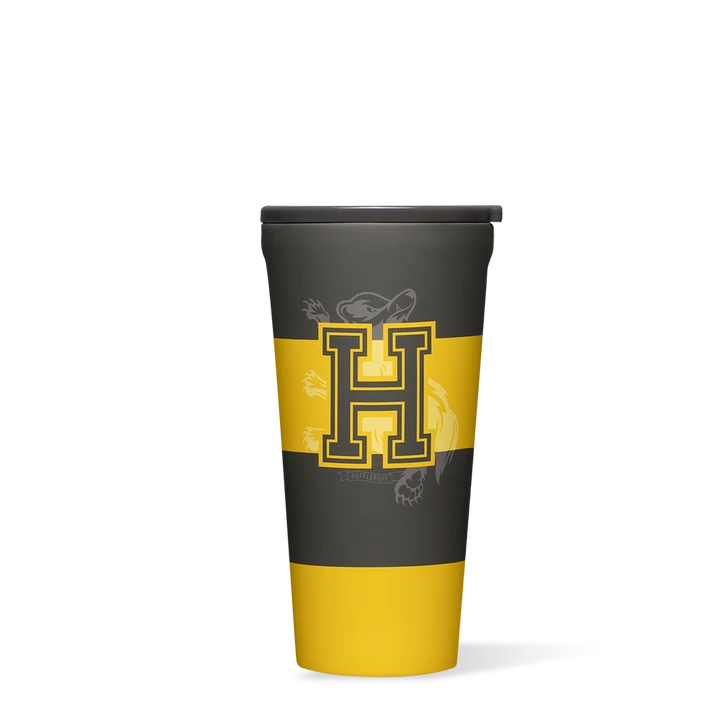 16oz Tumbler in Harry Potter Hufflepuff Corkcicle-Lemons and Limes Boutique