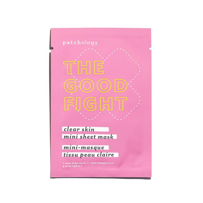 The Good Fight Clear Skin Mini Sheet Mask-Beauty-Lemons and Limes Boutique