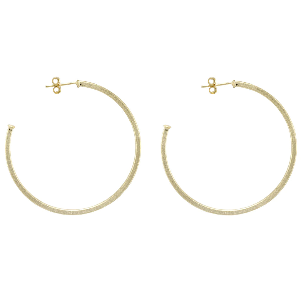Perfect Hoops-Gold--Lemons and Limes Boutique
