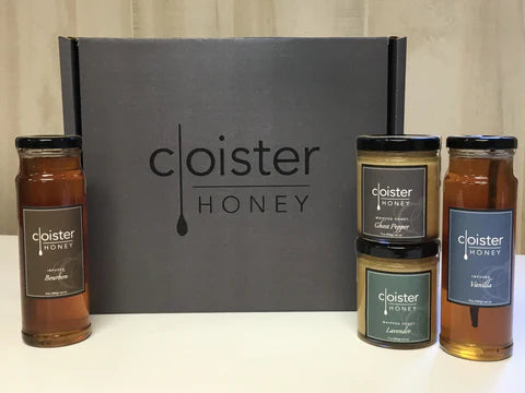 Trio of Infused Honey by Cloister--Lemons and Limes Boutique