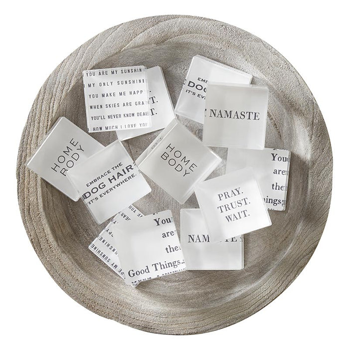 Lucite Block Messages-Lemons and Limes Boutique